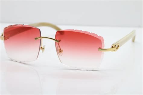 cartier white horn glasses|cheap cartier buffalo horn glasses.